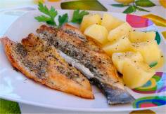 Lubina a la parrilla