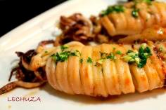 Calamares a la parilla