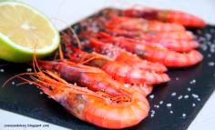 Gambas Rojas a la Plancha 